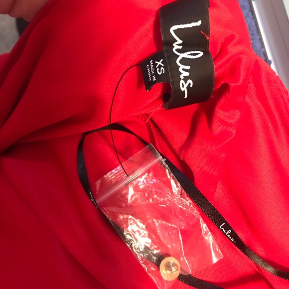 Gal About Town Red Skater Dress - NWT - Picture 6 of 6